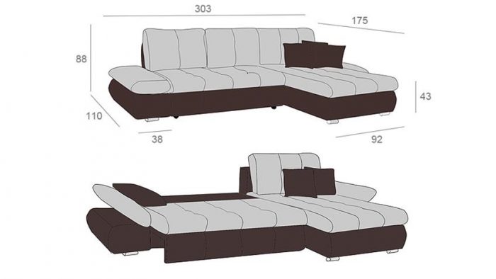 canapea extensibila zeno 3