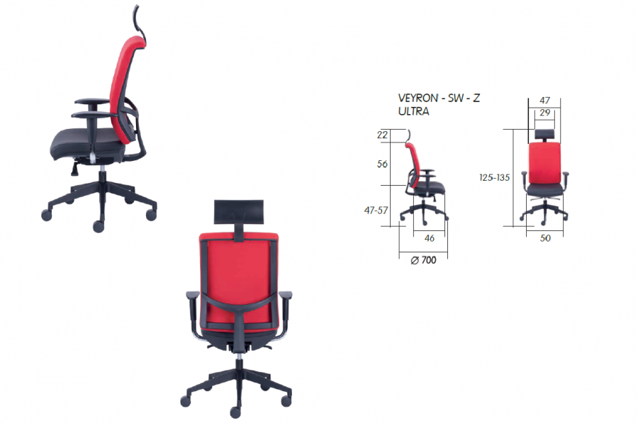 scaun managerial veyron swz 2