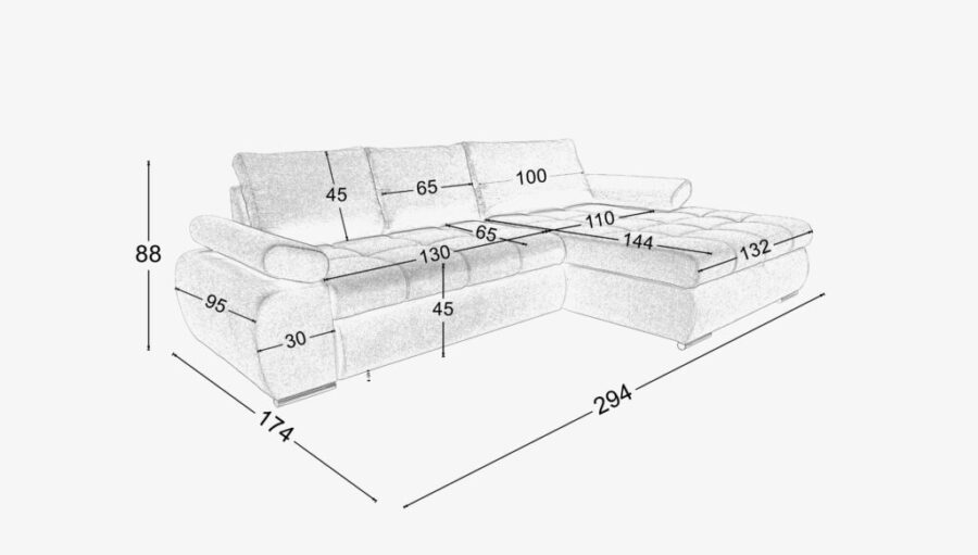 coltar extensibil infero 4